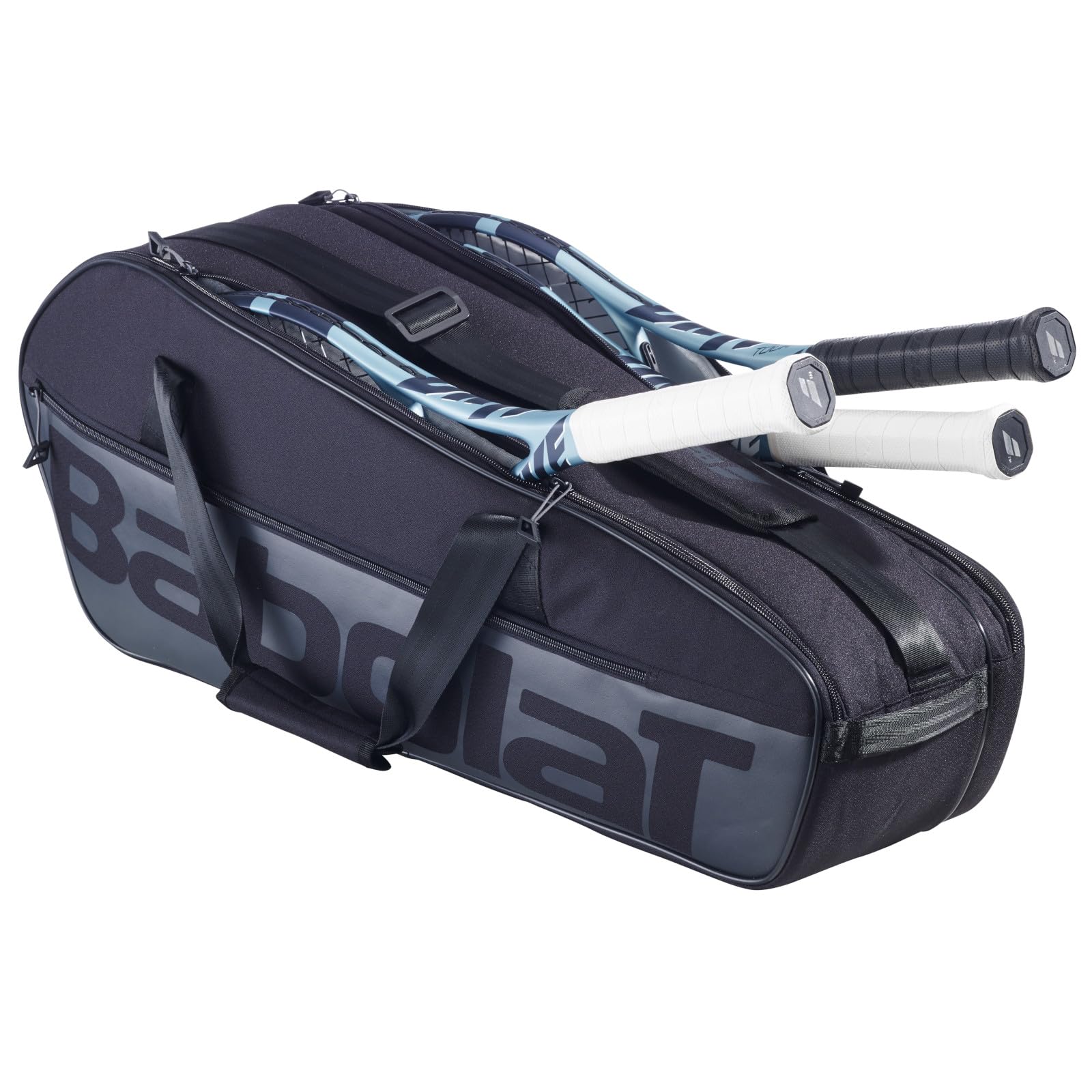 Amazon.com : Babolat Evo Court M x6 Tennis Racquet Bag (Black
